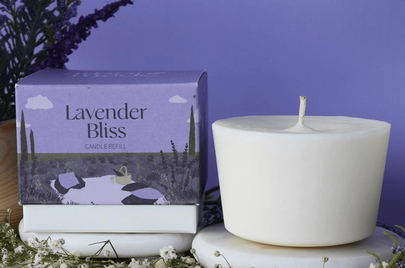 Arbor Made Lavender Bliss Candle Refills