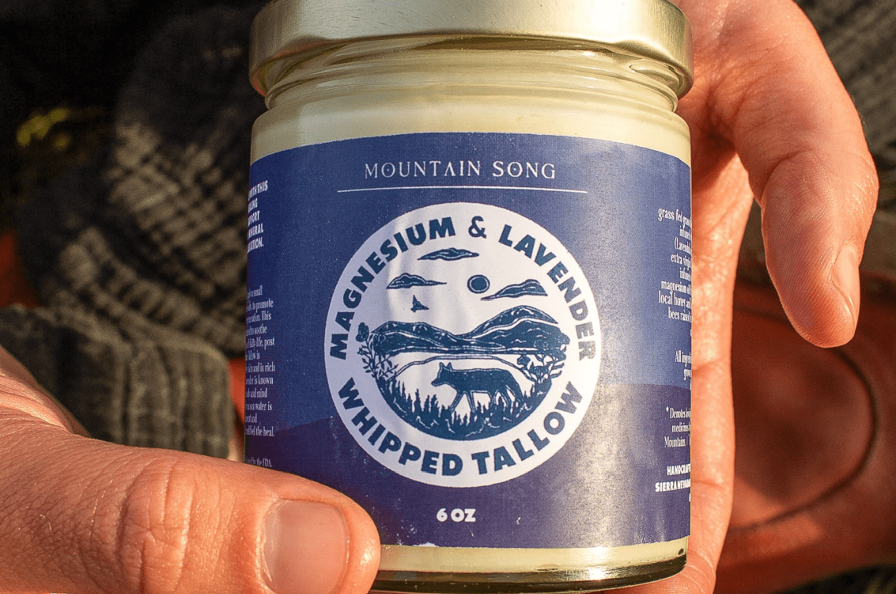 Mountain Song Lavender & Magnesium Whipped Tallow Butter