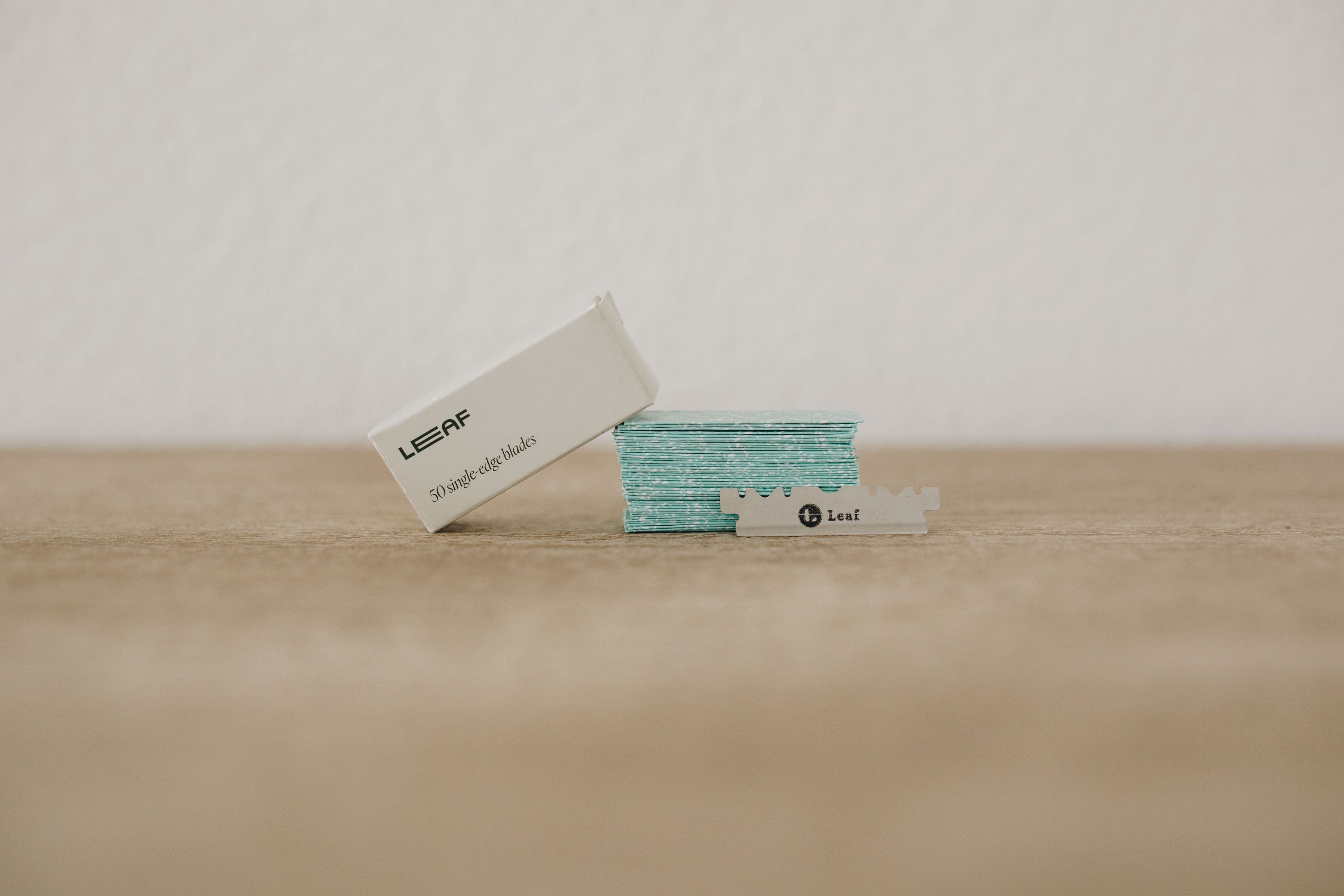 50-Blade Pack (Single-Edge) for Leaf Razor