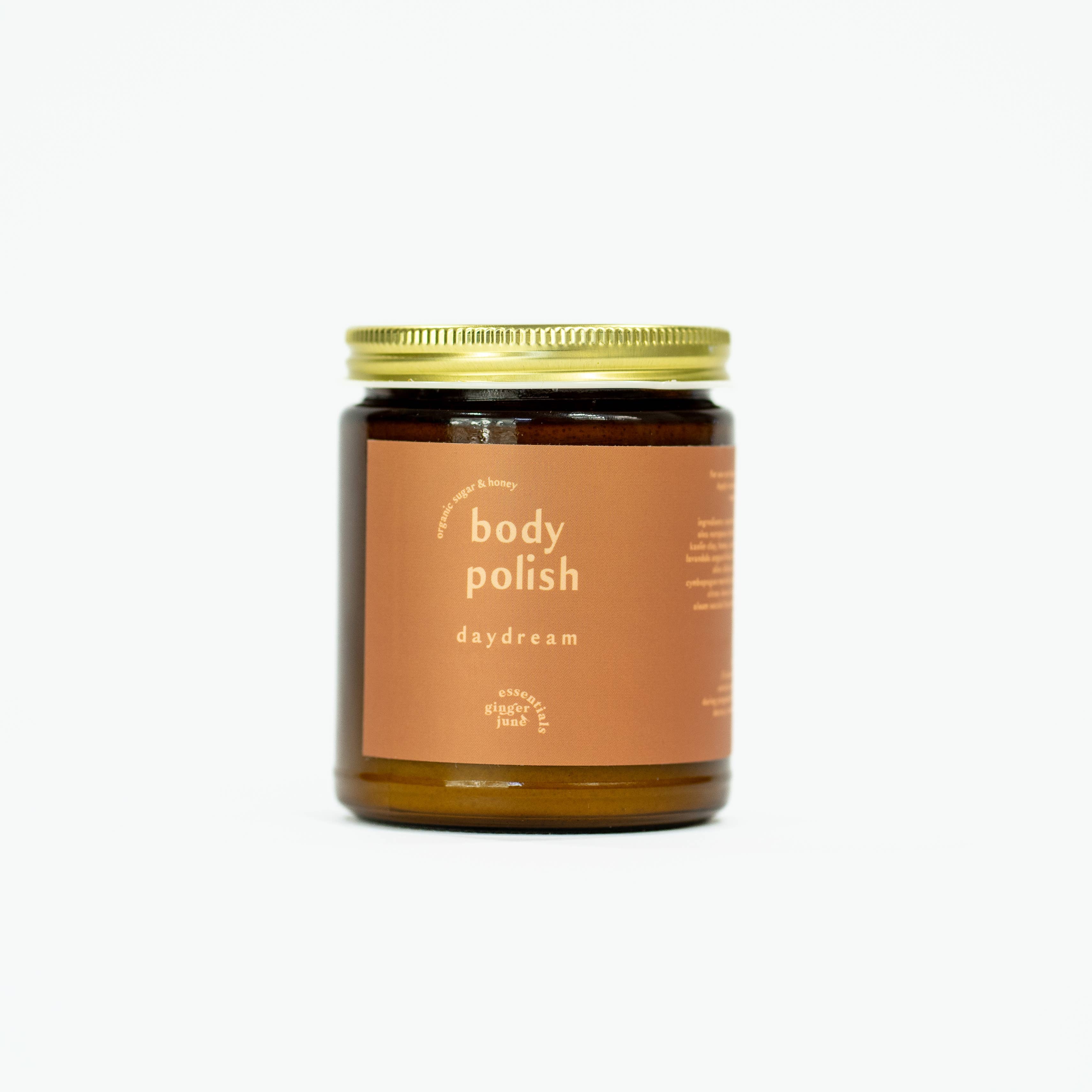 Body Polish DAYDREAM Cedar, Vetiver & Amber Botanical Scrub | Ginger June