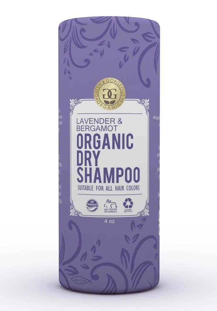 Organic Dry Shampoo – Lavender & Bergamot for All Hair Types | Green & Gorgeous Organics