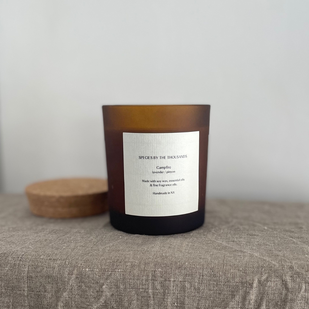 Handcrafted Soy Candle | Campfire + Pinyon + Lavender