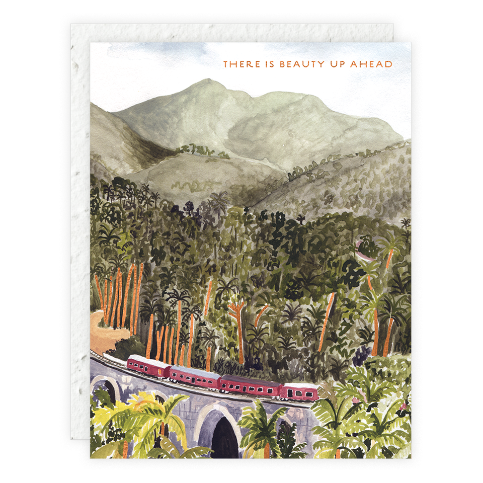 Beauty Up Ahead- Encouragement Card