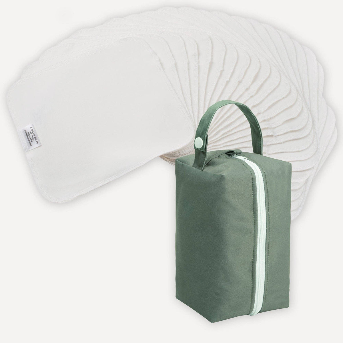 Reusable Cotton Wipes +Travel Pod | 20 Pack With