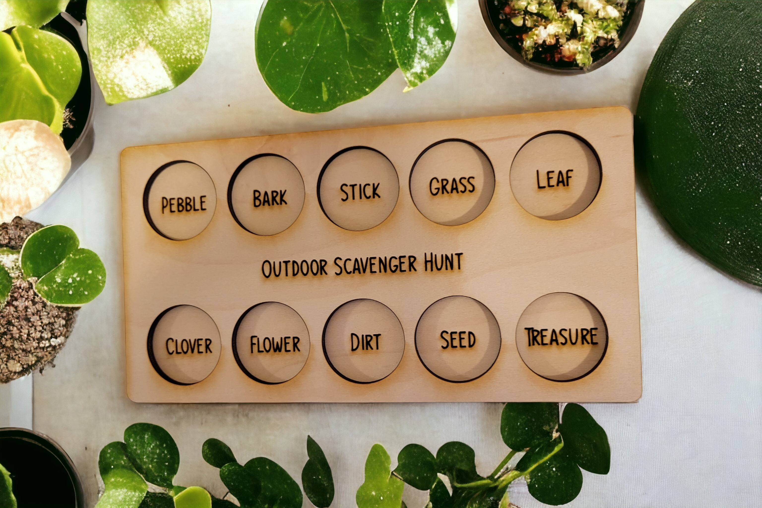 Outdoor Nature Scavenger Hunt