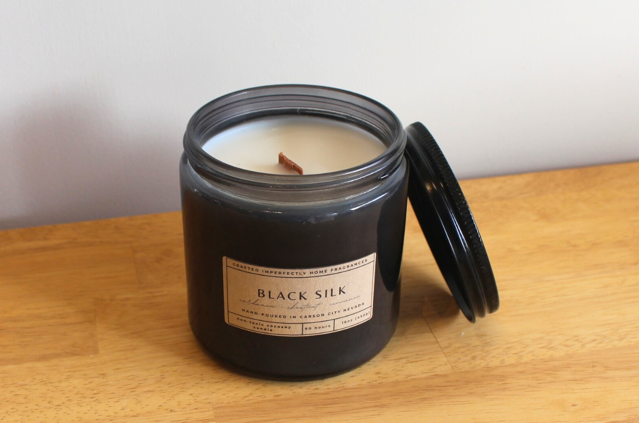 Wood Wick Coconut + Soy Wax Candle | Crafted Imperfectly