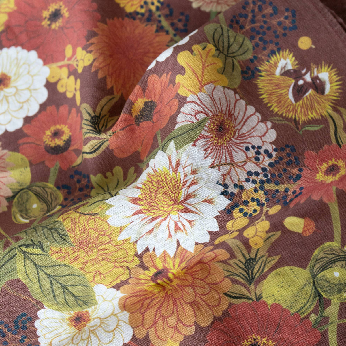 LINEN TEA TOWEL | AUTUMN