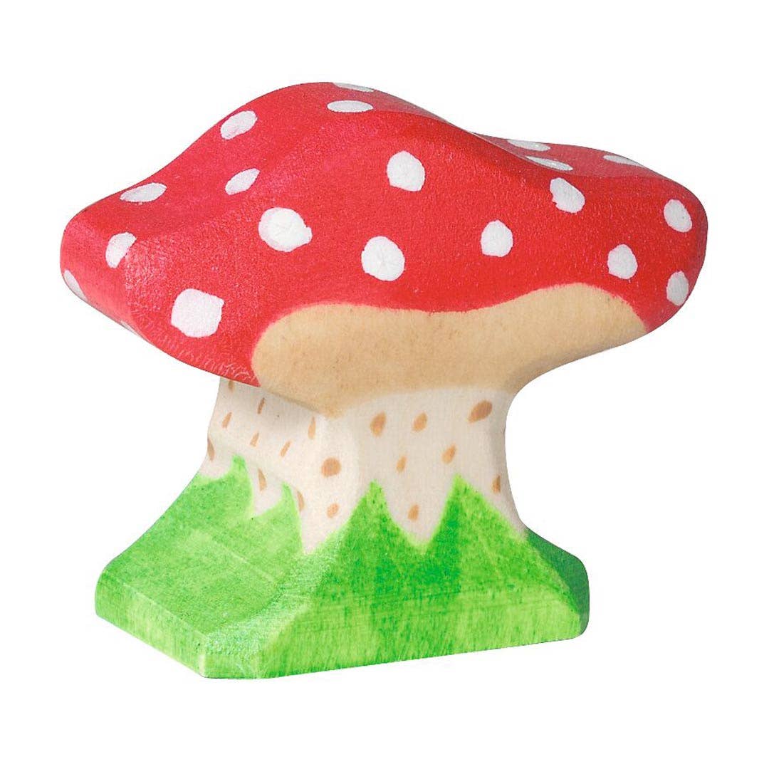 Wood Figure | Toadstool, small