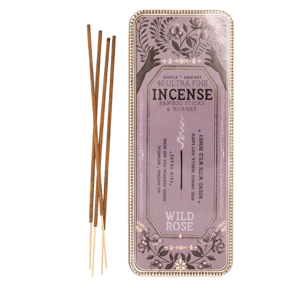 Premium Incense | Wild Rose- 40 pk