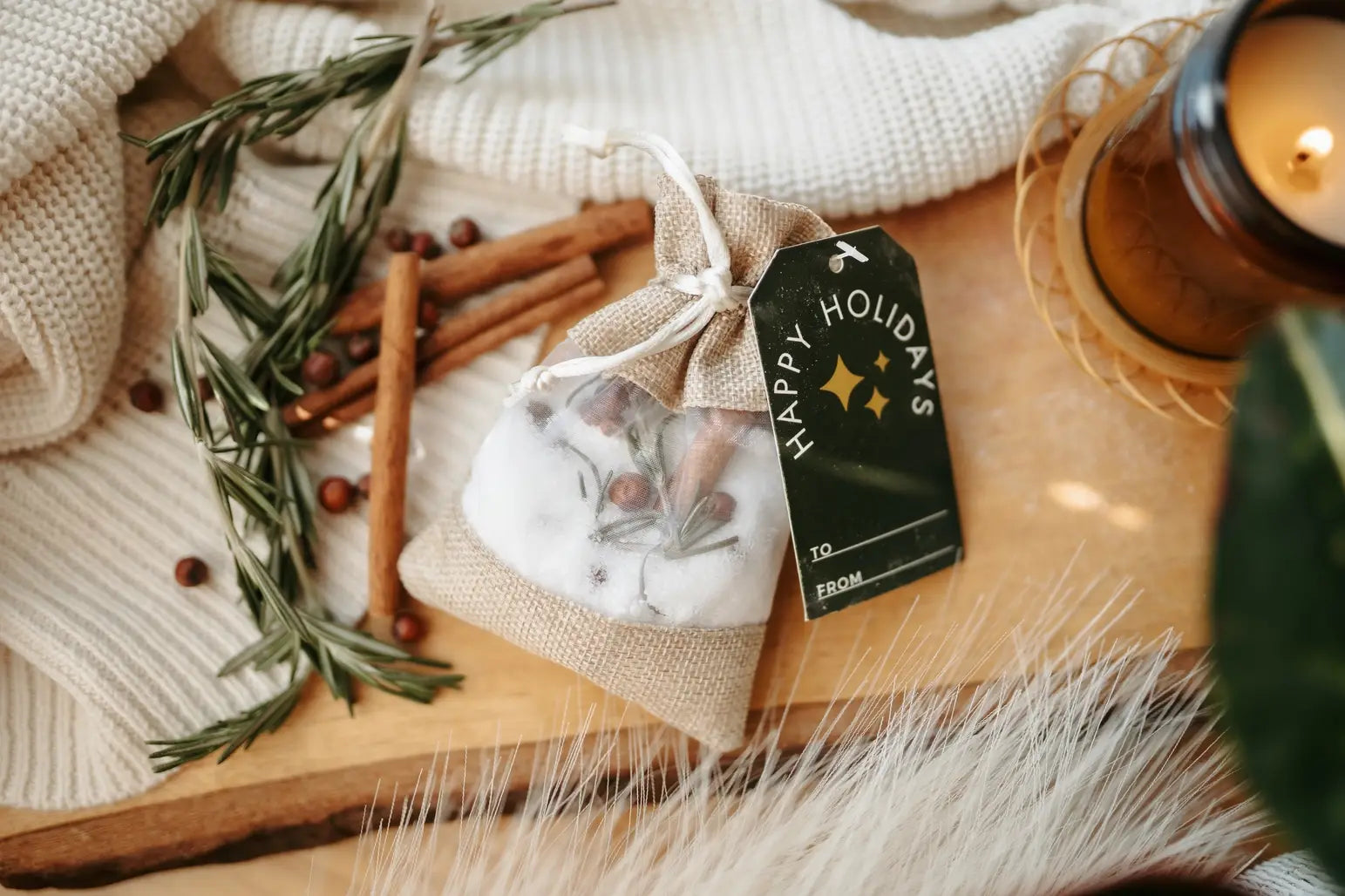 Festive Bath Soaks -Stocking Stuffers & Christmas Ornaments