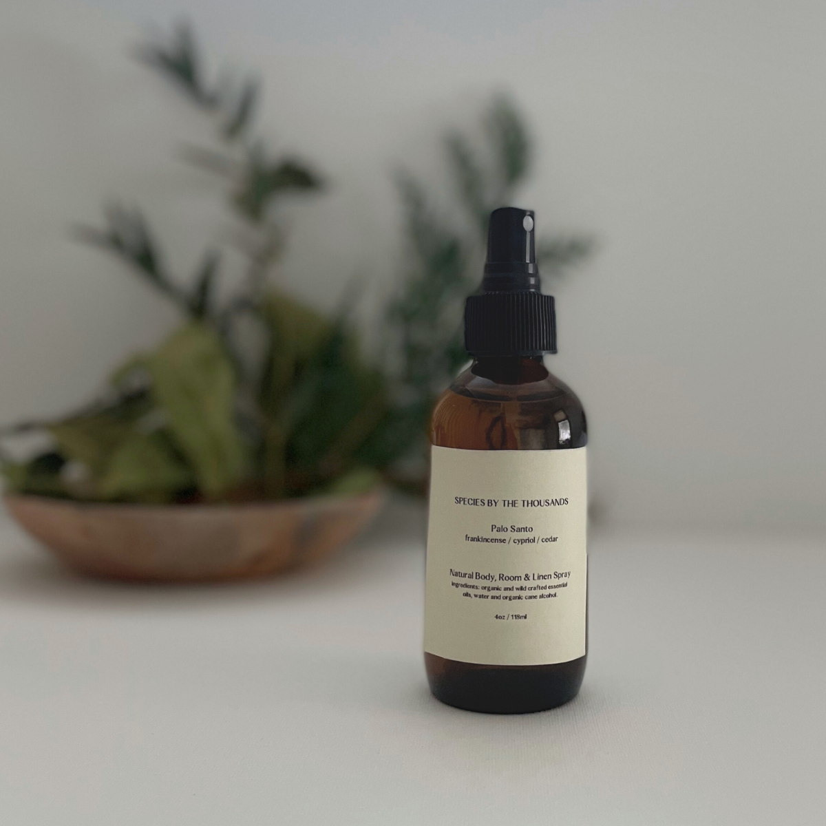 Palo Santo Essential Oil Body, Room & Linen Spray | Species By The Thousands