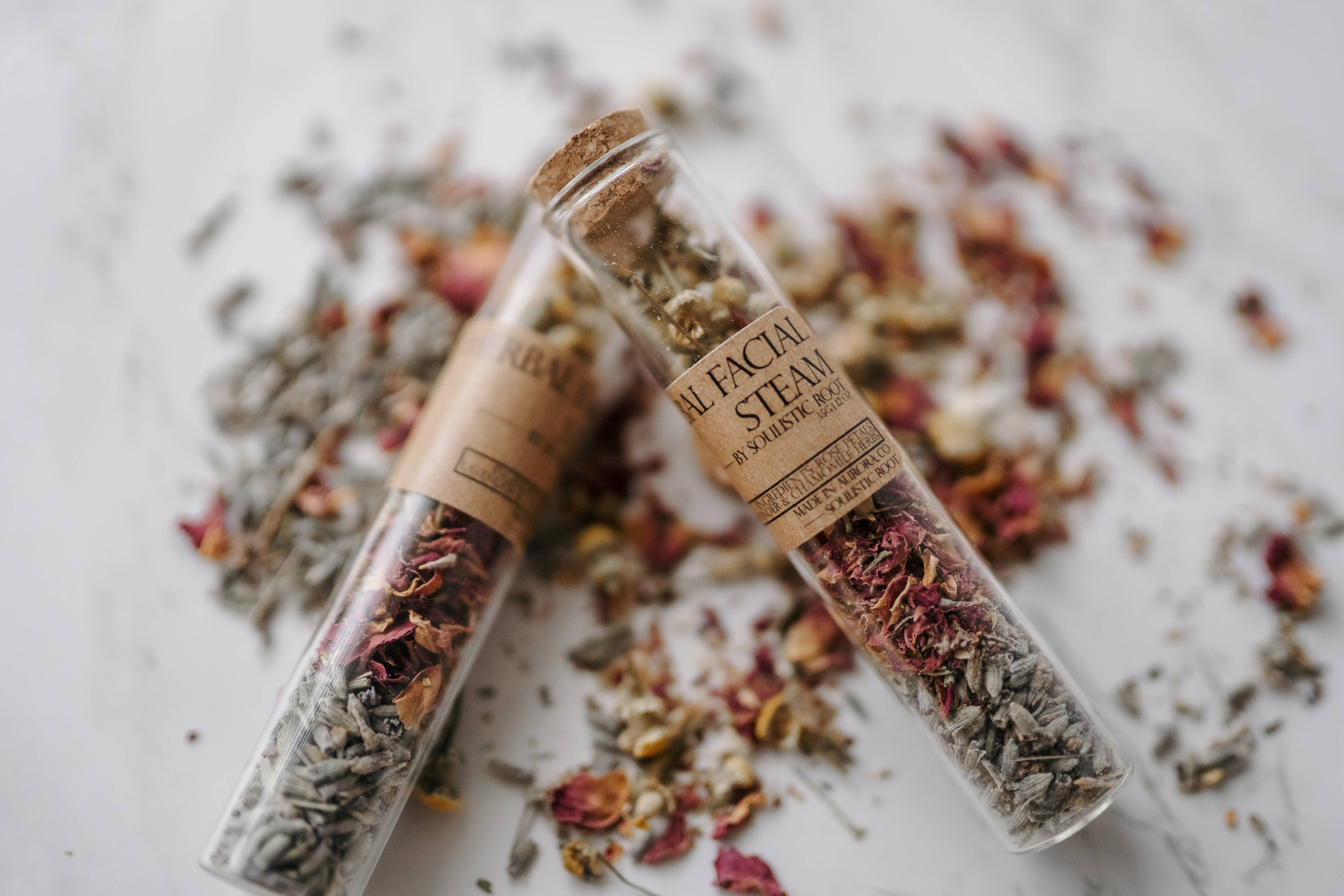 Botanical Facial Steam with Lavender, Rose & Chamomile | Herbal Self-Care Ritual