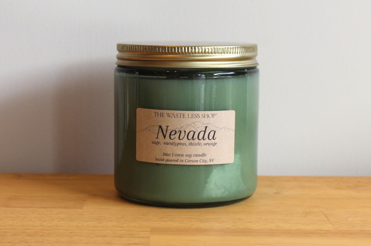 The Nevada Candle | The Waste Less Shop X Crafted Imperfectly