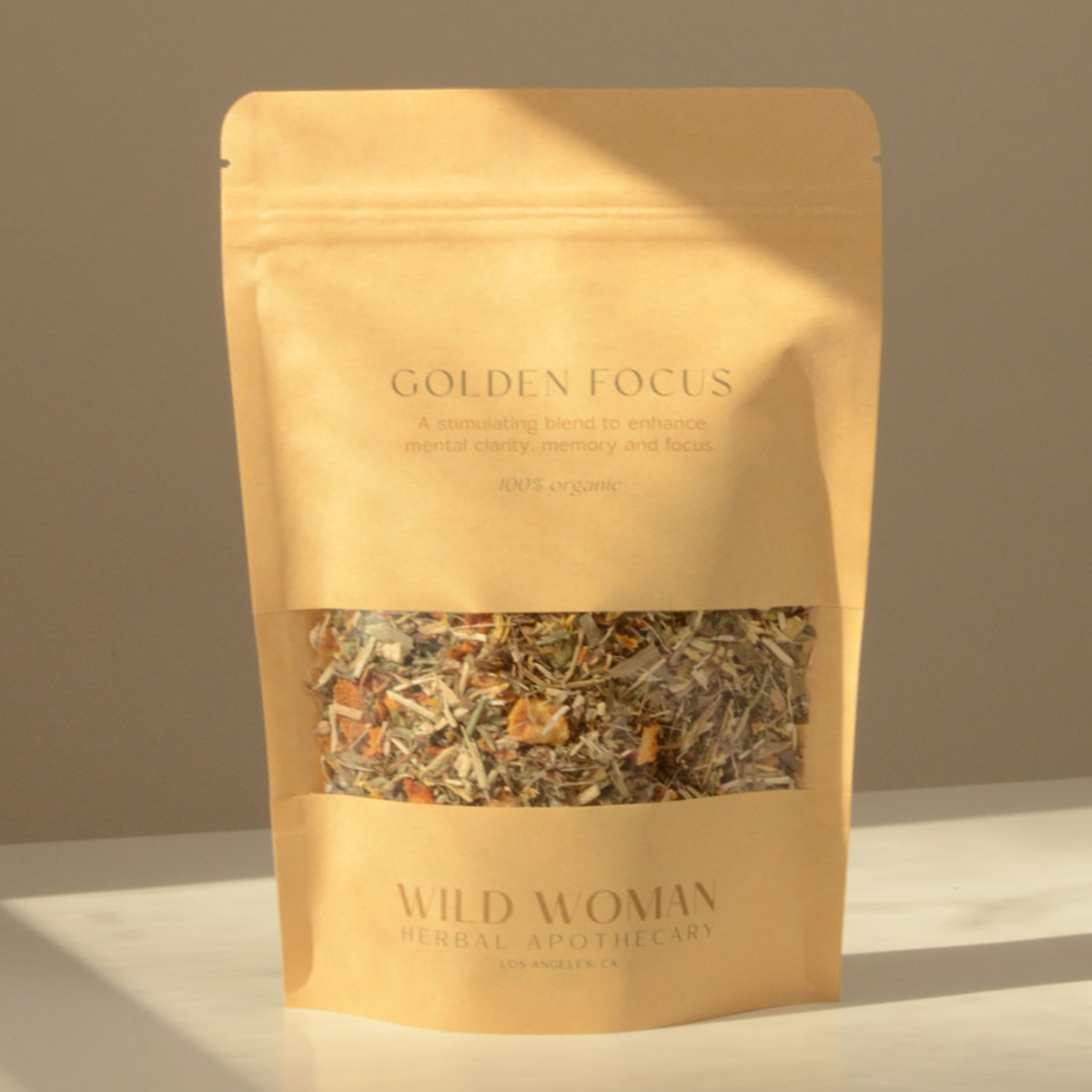 Golden Focus Tea | Brain Booster | Mental Clarity Memory Support