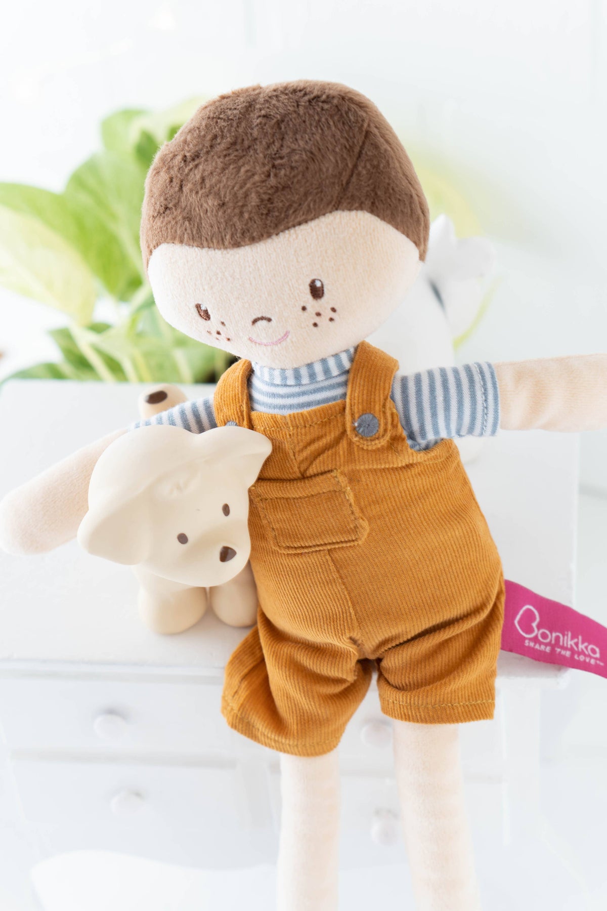 Doll | Tim with Yellow Dungarees