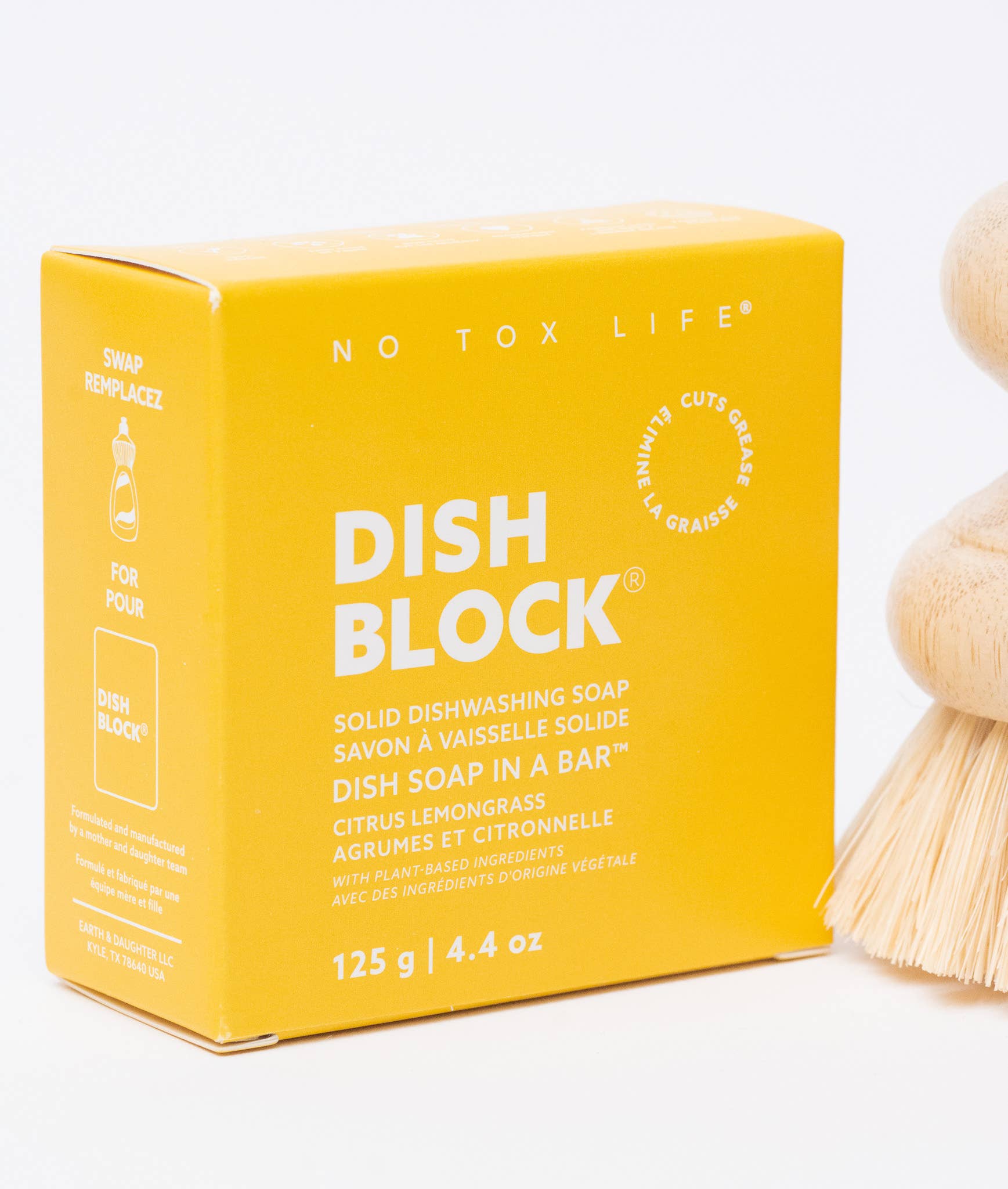 DISH BLOCK® solid dish soap bar