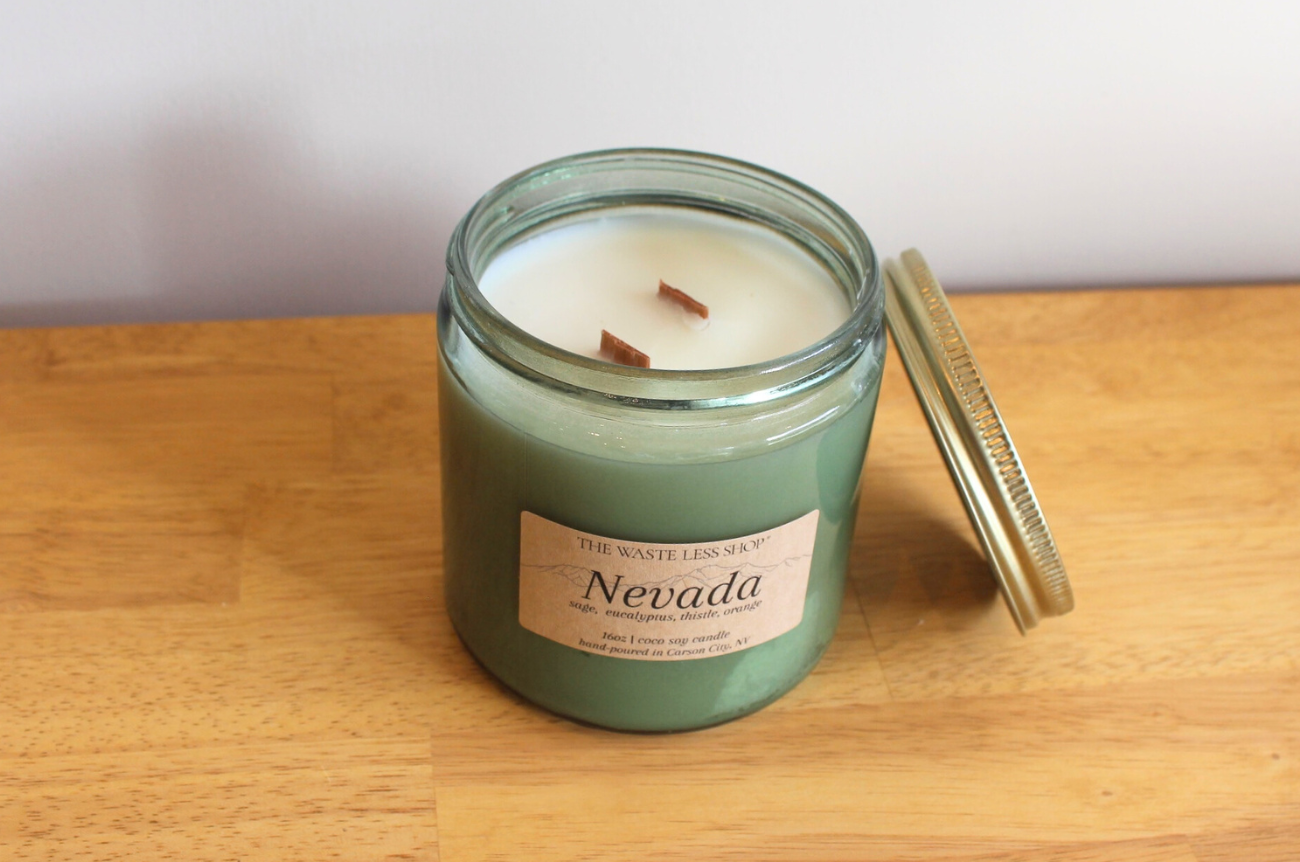 The Nevada Candle | The Waste Less Shop X Crafted Imperfectly