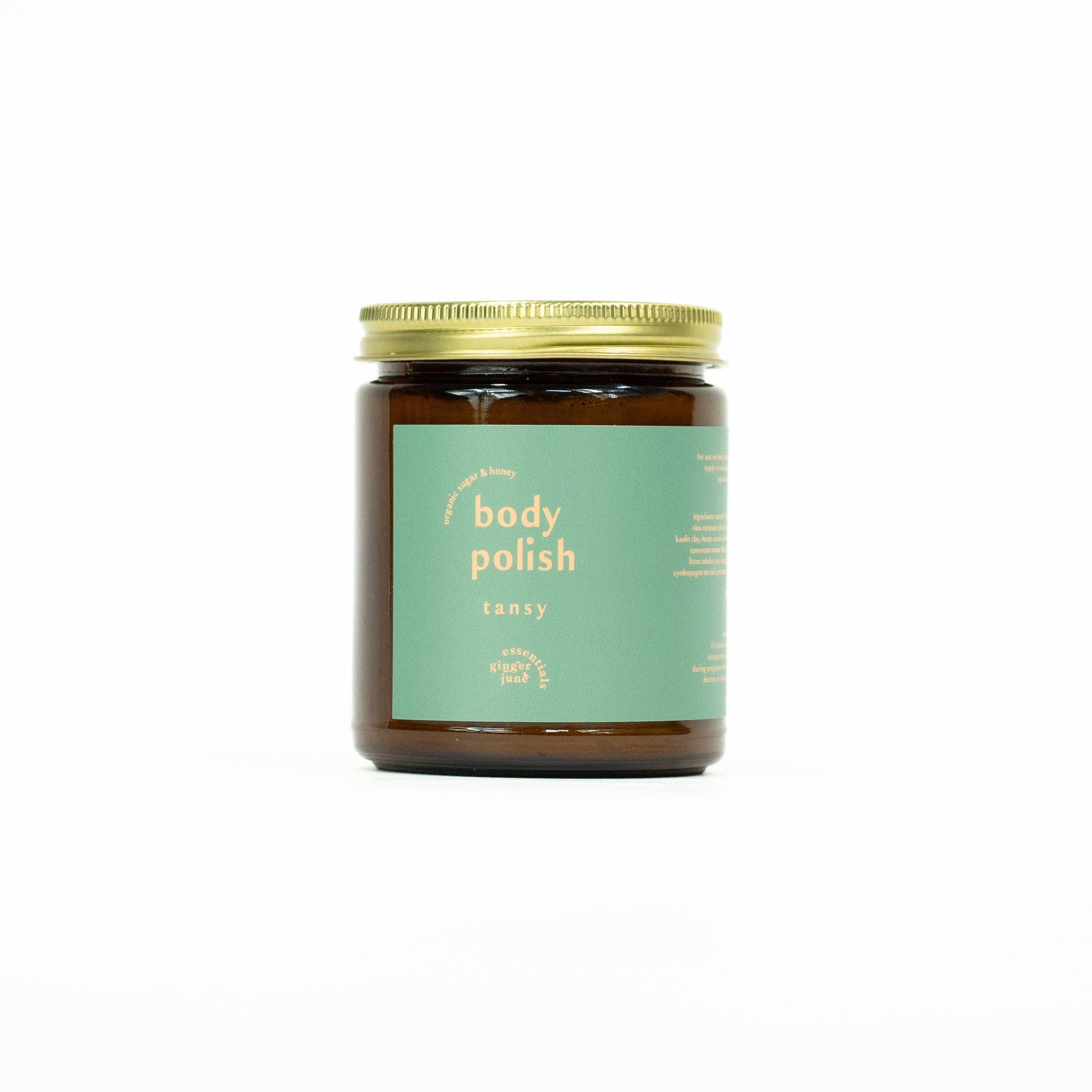 Body Polish BLUE TANSY Cedar, Lavender & Blue Tansy Scrub | Ginger June