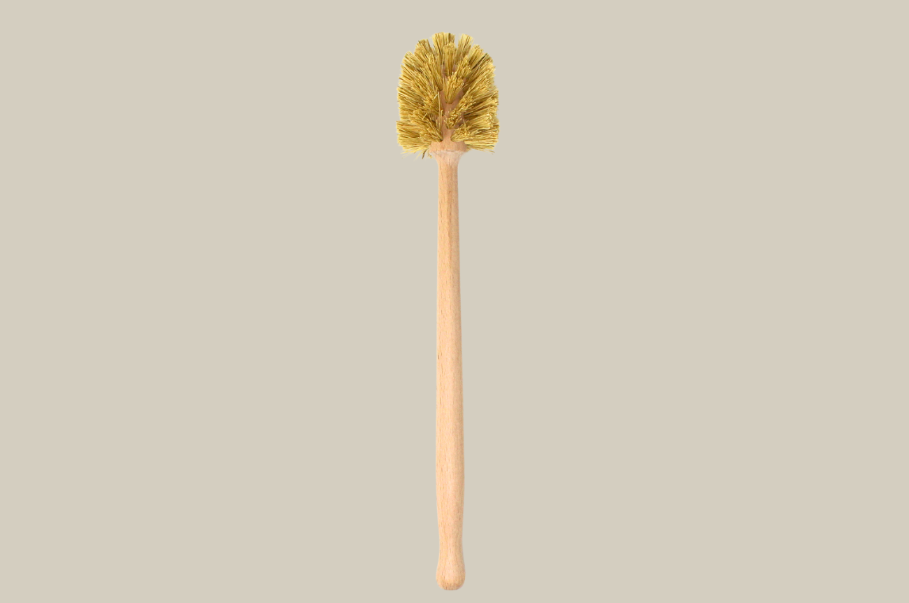 Long Handle Bottle Brush – Beechwood & Agave Fiber