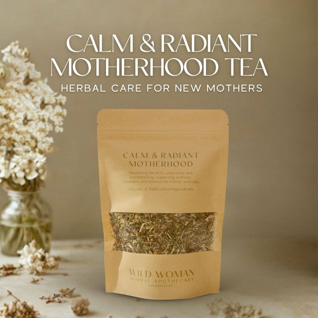 Calm & Radiant Motherhood | Lactation Breastfeeding Herb Tea