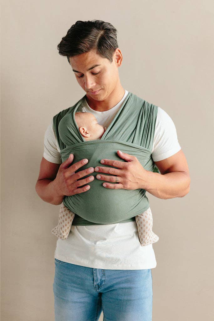 Basil Wrap | Solly Baby Lightweight TENCEL Newborn Carrier