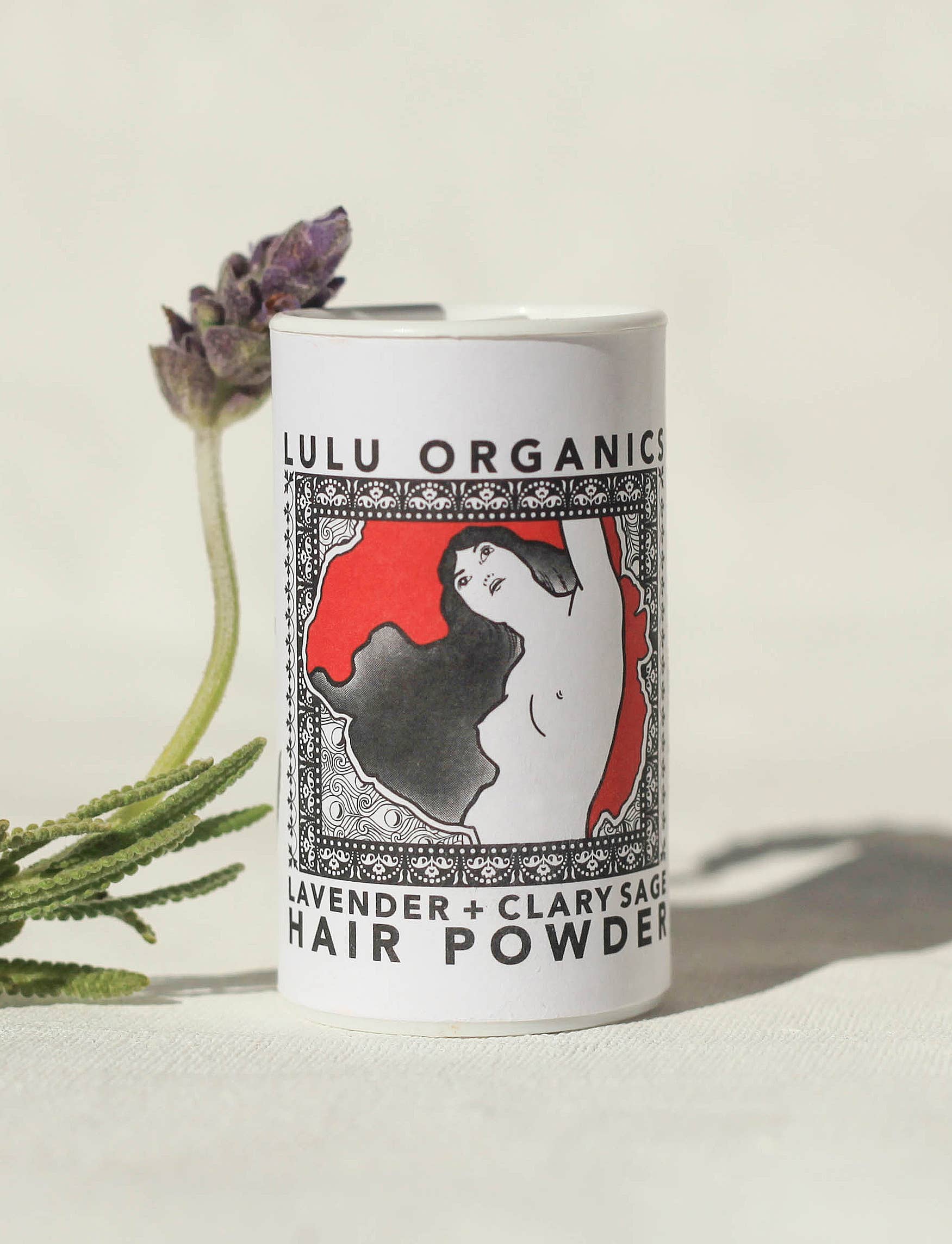 Hair Powder Dry Shampoo -Lavender and Clary Sage | Travel Size