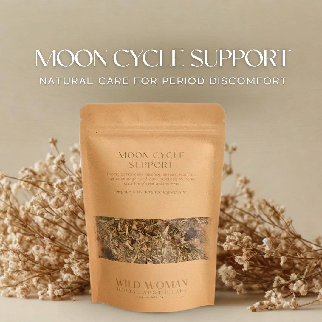 Moon Cycle Support Tea | Hormone Balance, PMS & Self Care