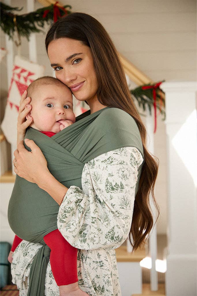 Basil Wrap | Solly Baby Lightweight TENCEL Newborn Carrier