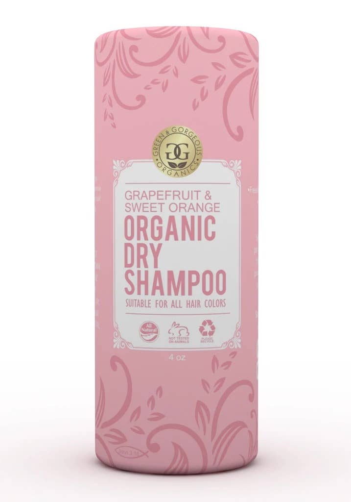 Organic Dry Shampoo – Grapefruit & Sweet Orange for Normal/Oily Hair Types | Green & Gorgeous Organics