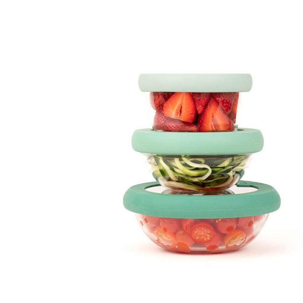 Flexible Fit Bowl Lids- Gradual Green