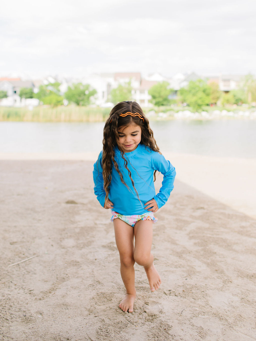 Light Blue Rashguard