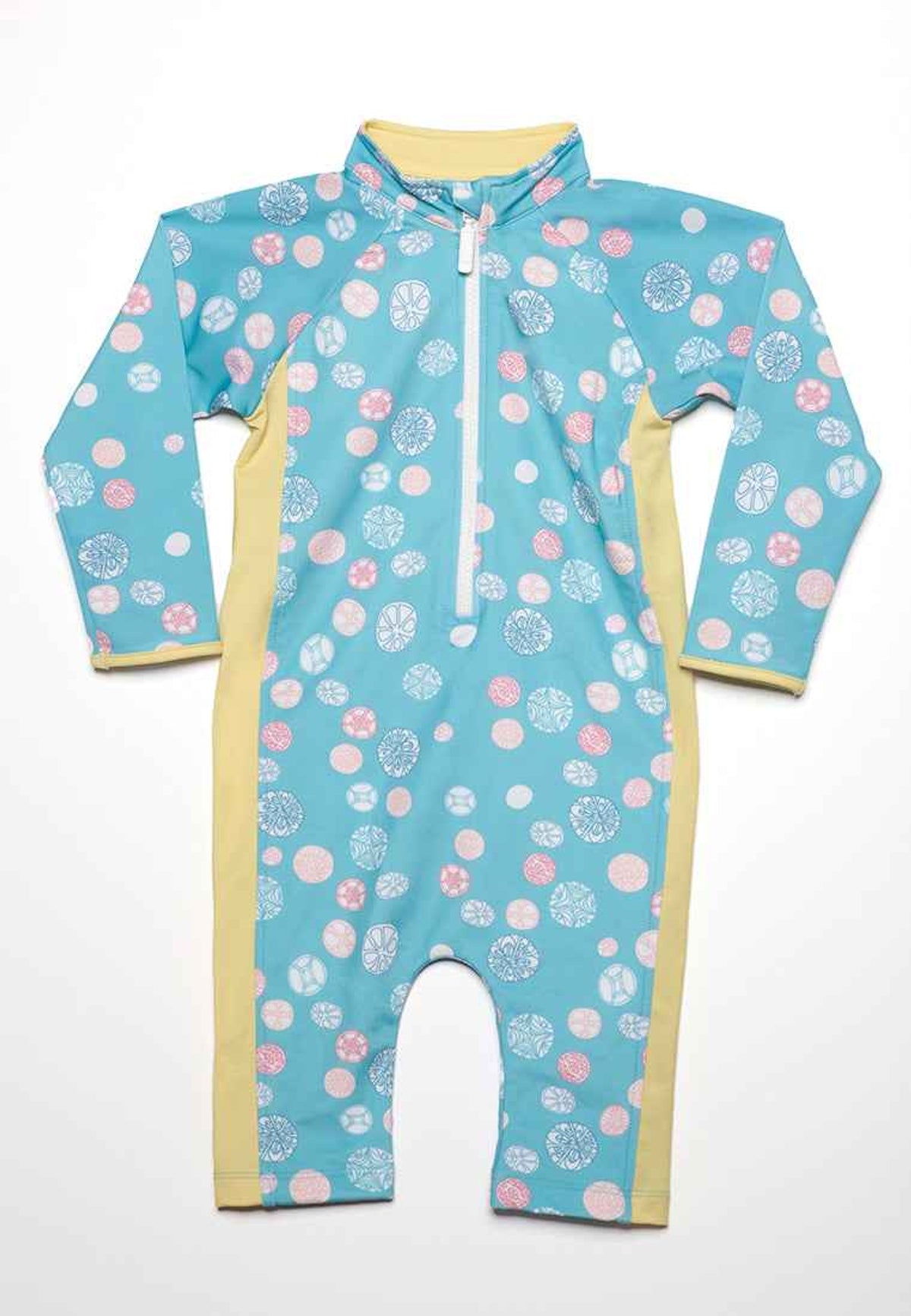 Poppy Onesie Rash Guard - Sand Dollar