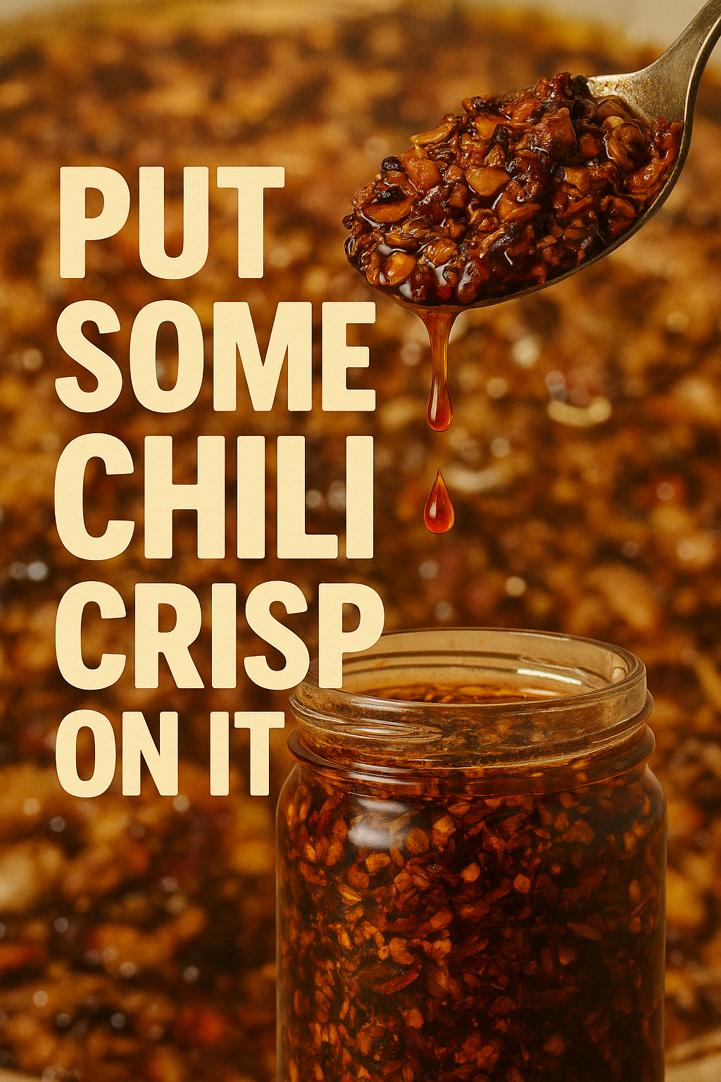 Organic Garlic Chili Crisp Oil