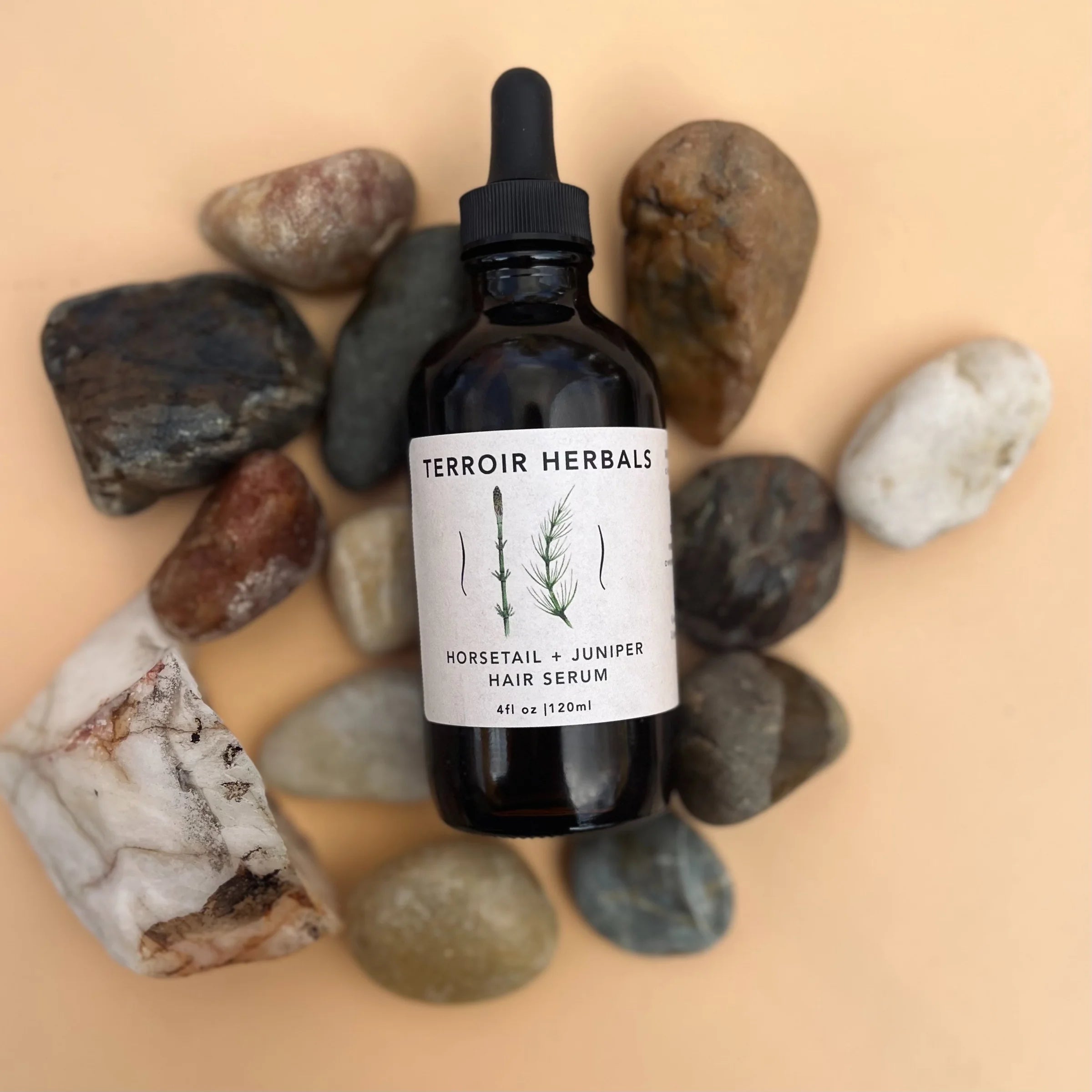 Juniper and Horsetail Hair Serum
