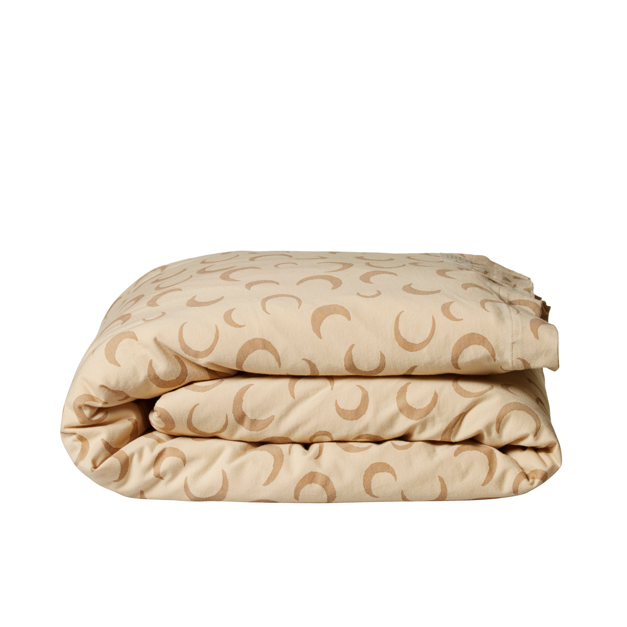 Duvet Cover Jersey - Crescent Moon Sand Print