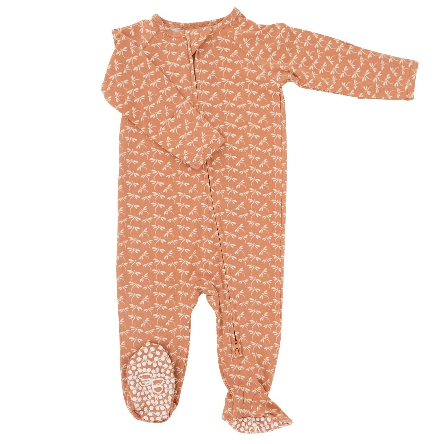 Zipper Footie - Dragonfly