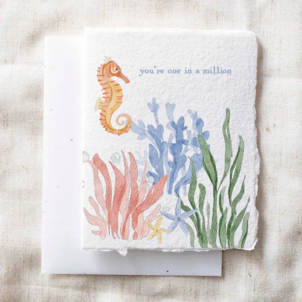 Handmade Deckled Edge Greeting Cards