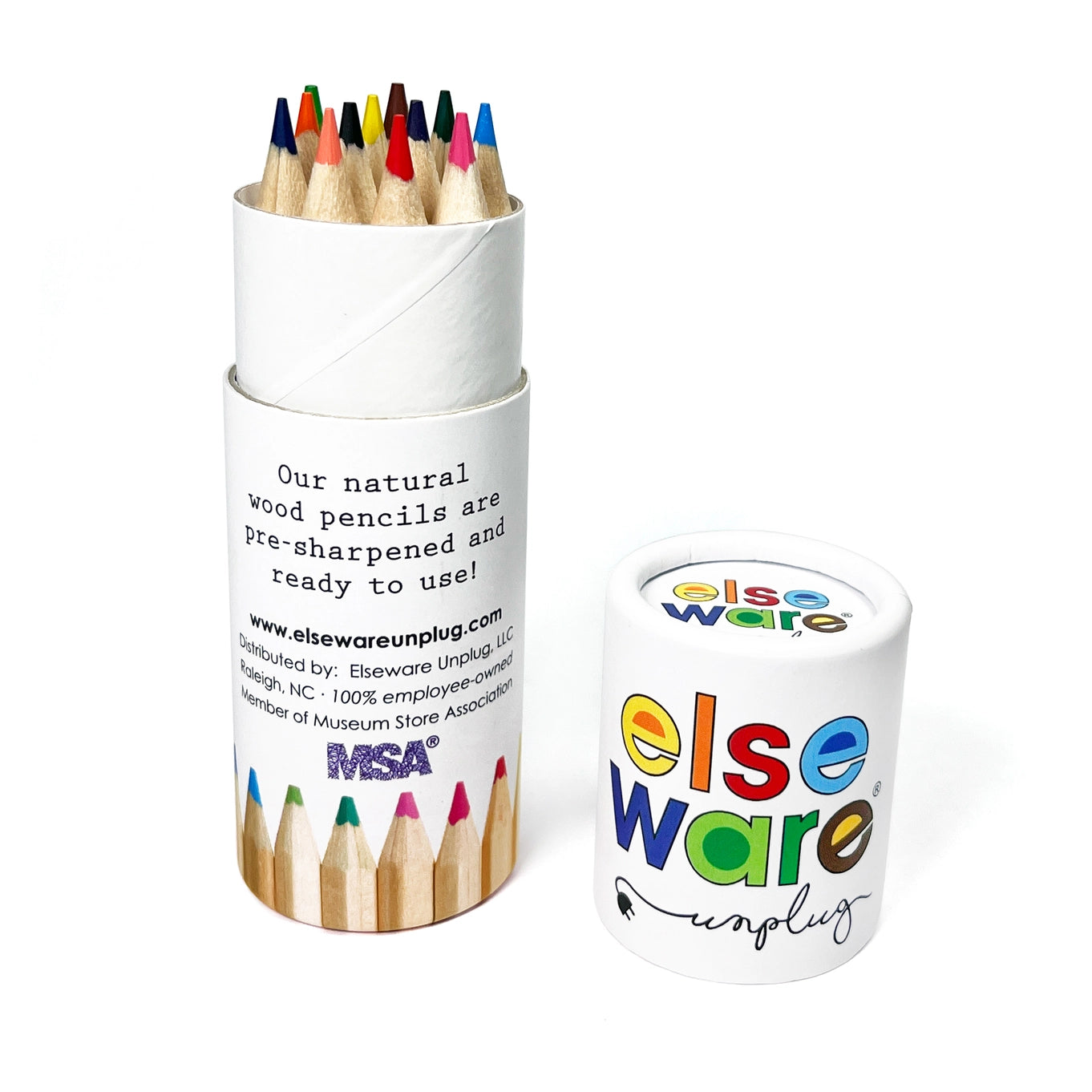 Travel Size Colored Pencils- 12 Pack