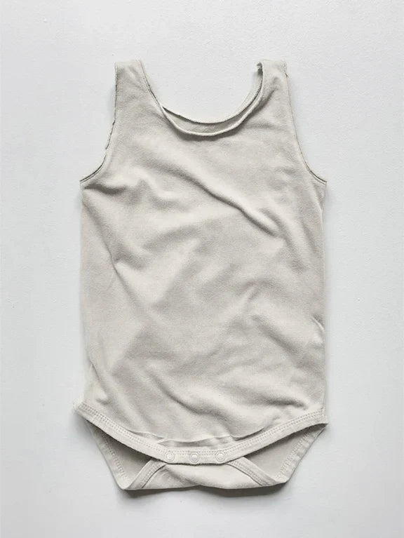 The Sleeveless Onesie - Undyed