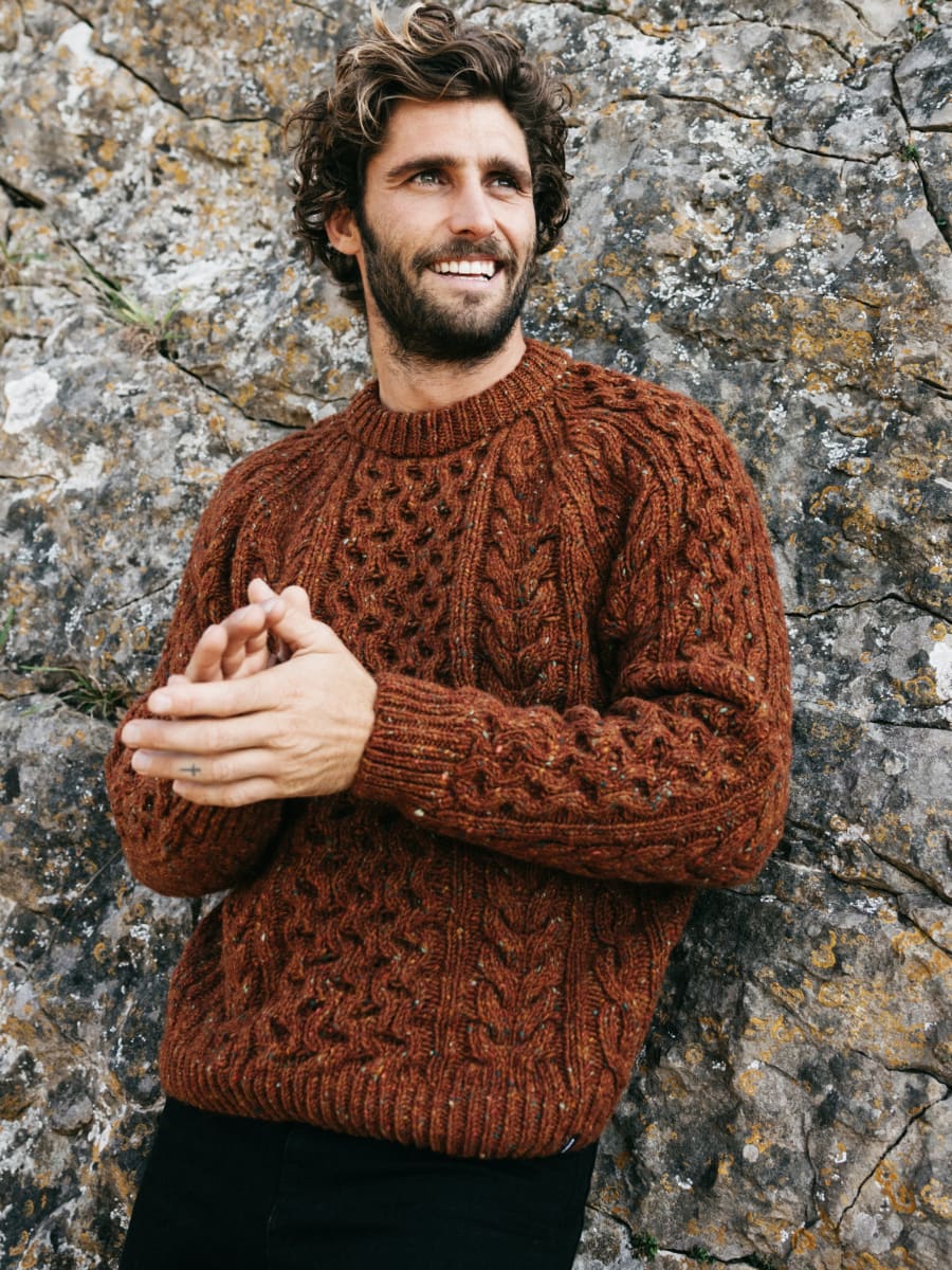 Men's Cabet Jumper - Copper