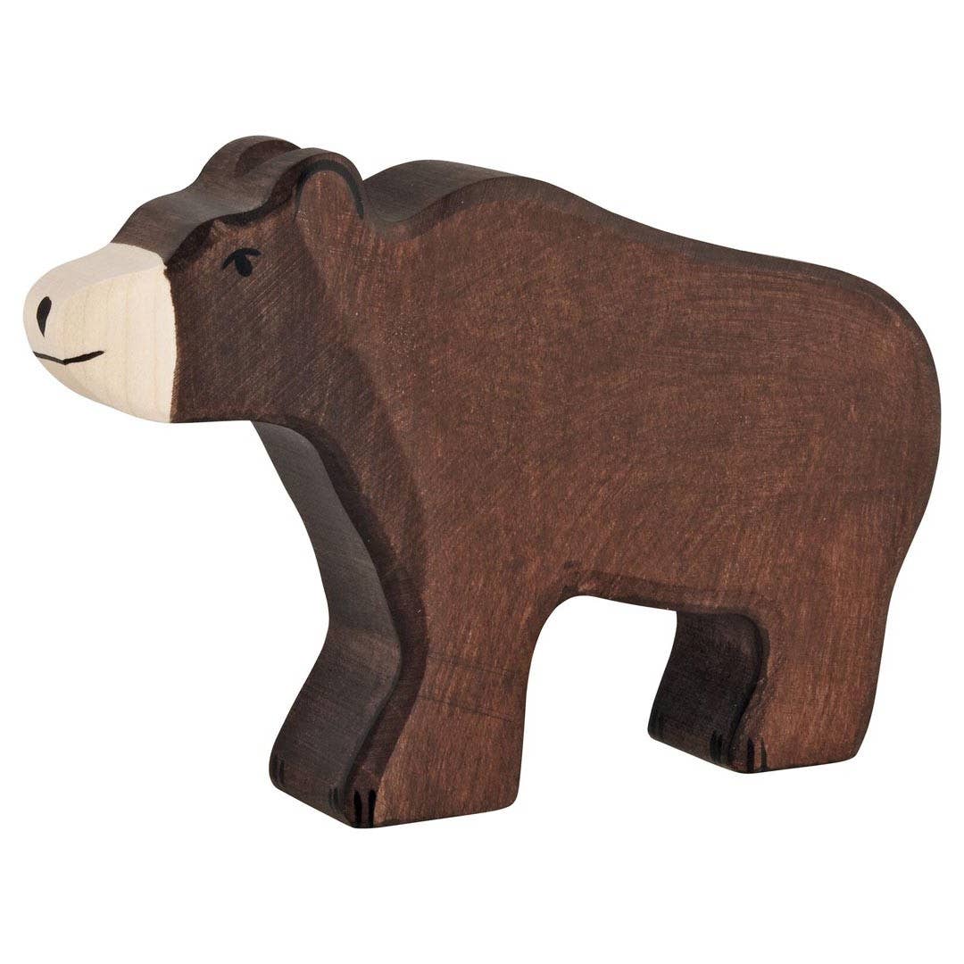 Wood Figure | Brown bear