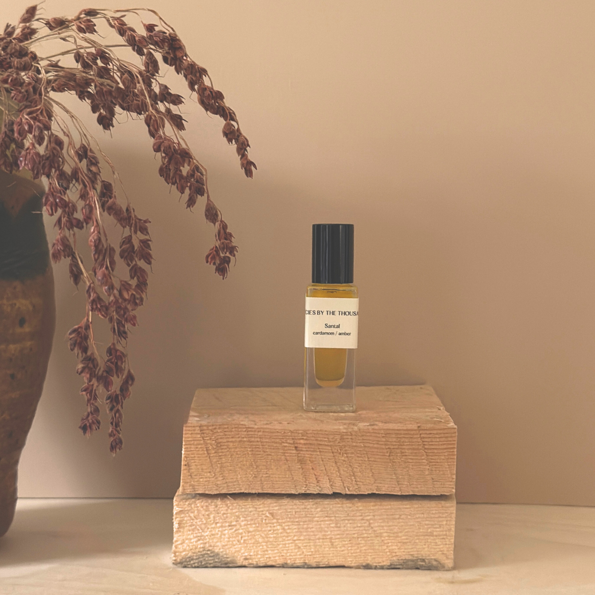 Santal + Cardamom + Amber Perfume Oil