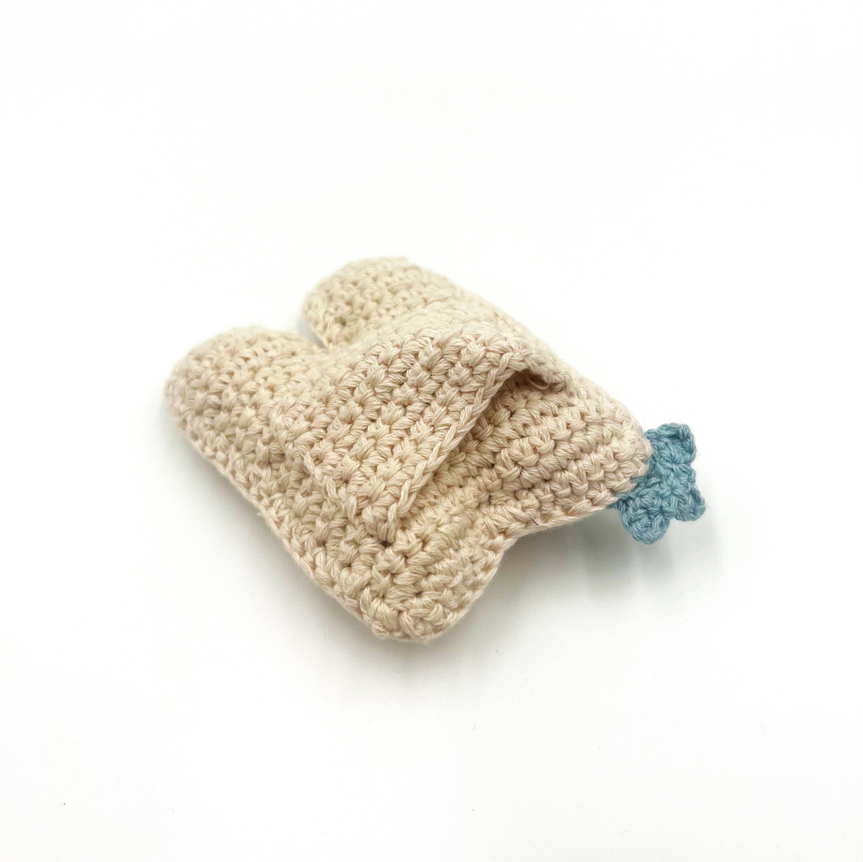 Handmade Crochet Tooth Fairy Plush | Pebble