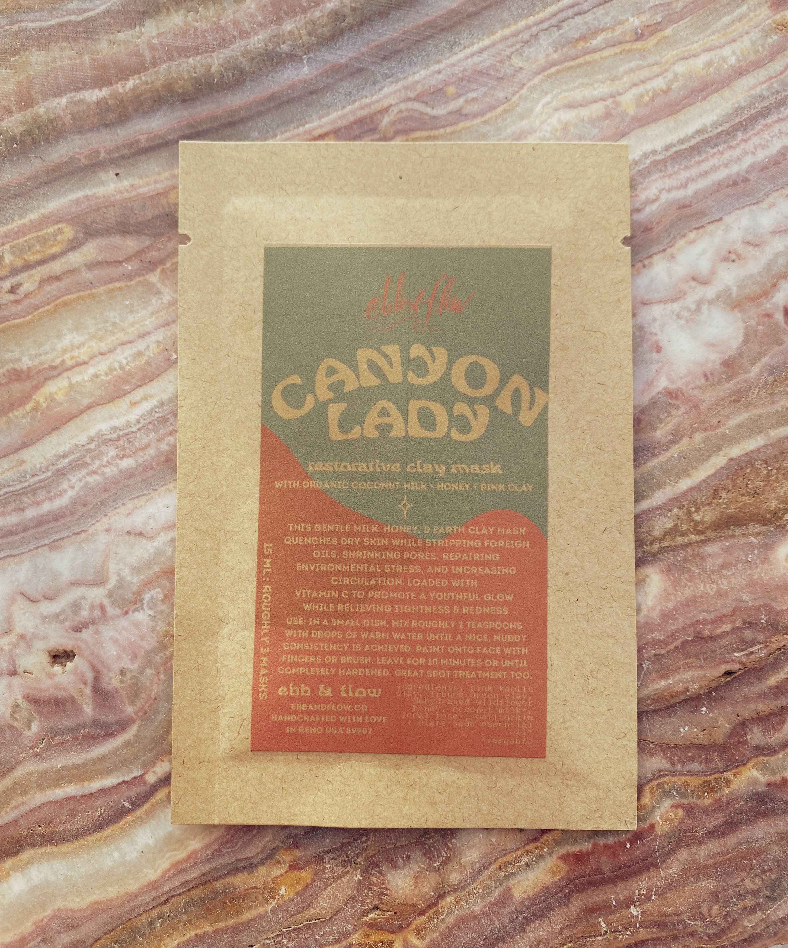 Canyon Lady Earth Clay Mask – Travel Size