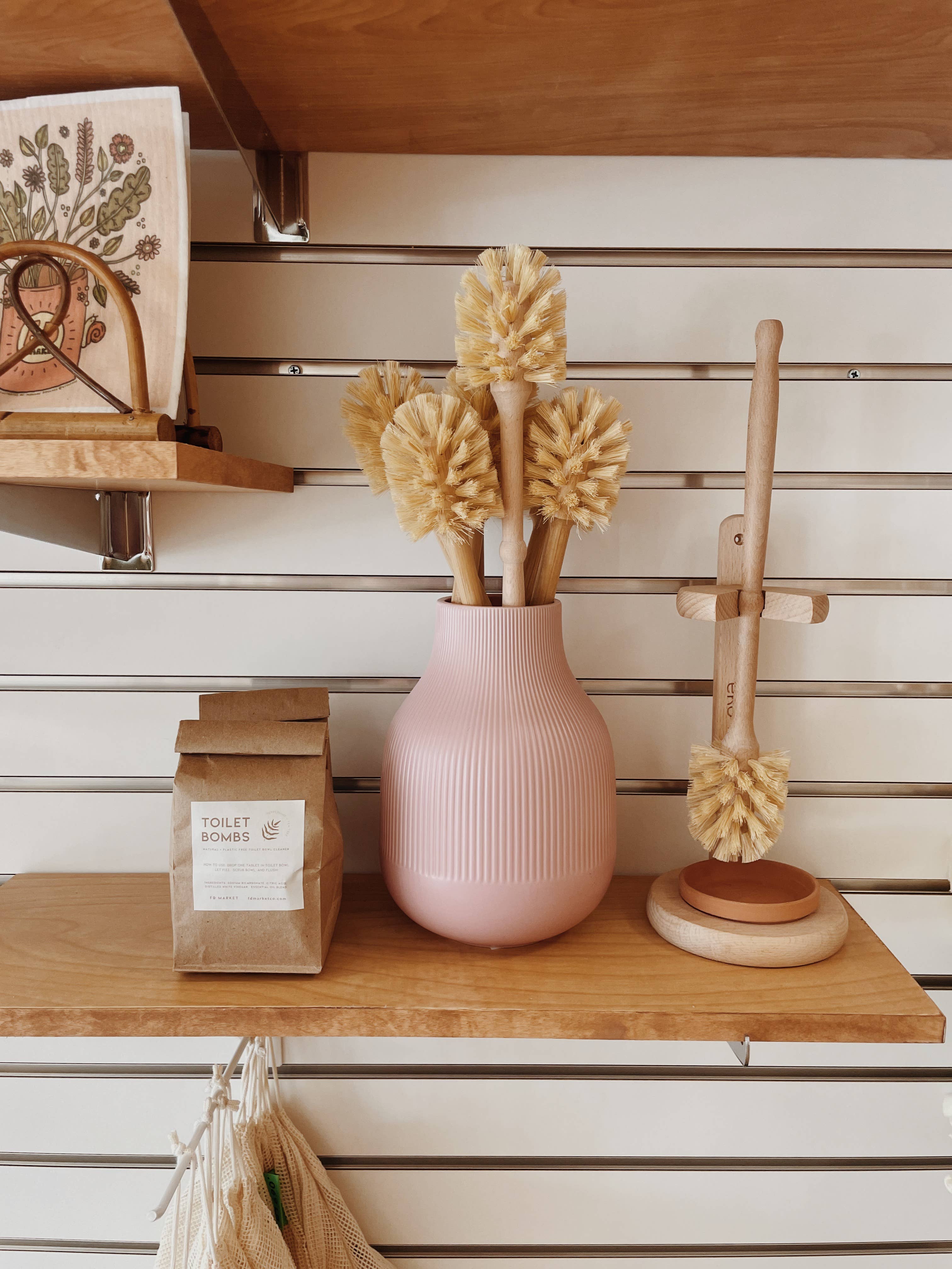 Toilet Bowl Cleaning Tablets | Natural & Plastic-Free, Bag of 10