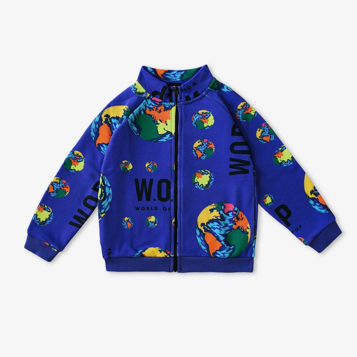 "Planets" printed jacket