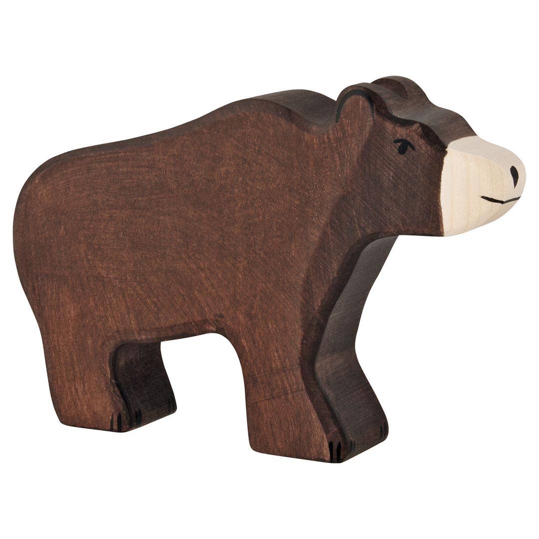 Wood Figure | Brown bear
