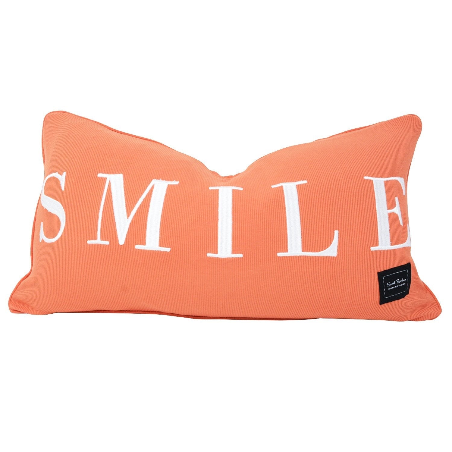 Pillow Sham - Apricot Ribbed