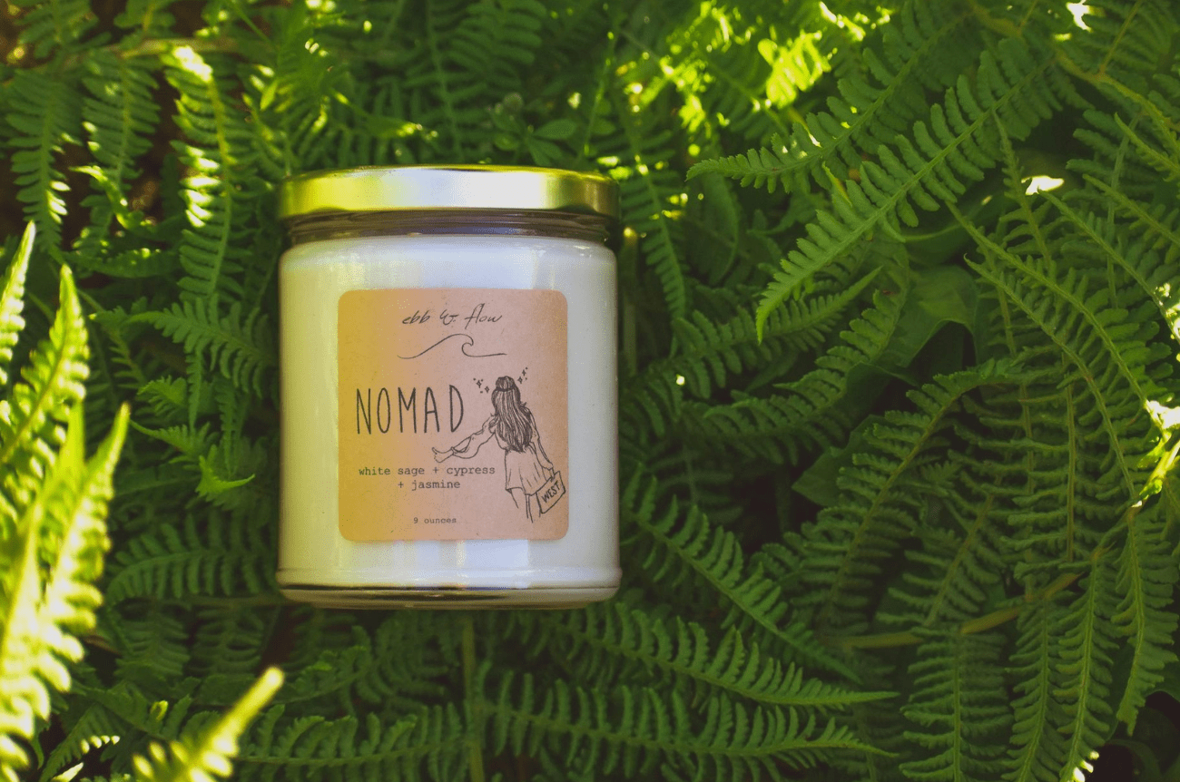Ebb + Flow Nomad Locally Farmed Soy Wax Candle