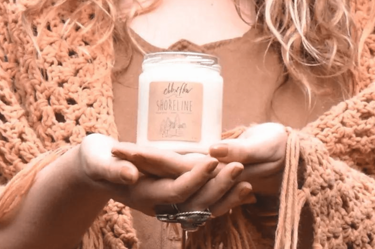 Ebb + Flow Shoreline Locally Farmed Soy Wax Candle